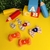 Aplique Coração Acrílico Escolar ( 3 cm ) - 4 Unidades - loja online