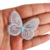 Borboleta bordada ( cm ) - 2 Unidades na internet