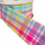 Fita Sinimbu Jeans Xadrez Candy Color ( 38mm )