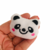 Aplique Ursinho Panda de Pelúcia Com Enchimento (4cm) - Unidade - comprar online