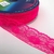 Fita Renda Rosa Neon (37mm) - 2 metros