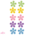Flor De Tecido Candy Color (3cm) - 50 Unidades
