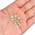 Folha Cetim Galho Verde Claro ( 3,5cm ) -10 Unidades - comprar online