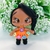 Aplique Boneca Biscuit São João (6cm) - Unidade