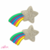 Aplique Emborrachado Estrela Yama (5cm) - 2 Unidades