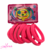 Xuxinha Rosa Neon - 6 Unidades