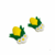 Aplique Milho com Margaridas São João Emborrachado ( 4cm ) - 2 Unidades - comprar online