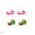 Apliques Animais Biscuit (3cm) - 4 Unidades - loja online