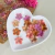 Aplique Flor de Porcelana Fria Terracota ( 2,5cm ) - 4 Unidades