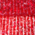 Manta de Cristal Cascalho Vermelho - 1 Tira