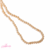 Fio de Cristal Nude Leitoso Irisado (6mm) - Unidade