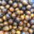Perola em Madeira Marrom 10mm - 15g