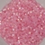 Pérola Irisada Sextavada Rosa Bebê (4mm) - 15g