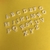 Imagem do Aplique Letra Branca Acrílico ( 1,5cm ) - 10 Unidades
