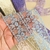 Fita Organza Flores Bordada Importada ( 38mm ) - Metro - Hexa Apliques e Fitas