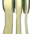 Fita ArtFitas PB Amarela com Borda Cinza (38mm/22mm/10mm) - 10 Metros