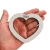 Molde Coração Vazado - 4 Peças (10, 8, 6 e 4cm) - Hexa Apliques e Fitas