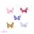 Aplique Borboleta Organza P - 2 unidades