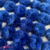 Pompom Achatado 2,5 Azul Marinho - 2 Unidades