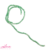 Fio De Cristal Facetado Verde Candy 40cm (4mm) - Unidade