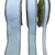 Fita ArtFitas PB Azul com Borda Cinza (38mm/22mm/10mm) - 10 Metros