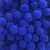 Pompom Bolinha 5mm Azul Royal- 100 unidades