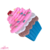 Aplique Biscuit Cupcake Curvado Para Tiara (8,5cm) - Unidade - comprar online