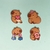 Aplique Capivara Acrílico Sublimado - Unidade