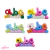 Apliques Emborrachado Régua ABC (1,9x3,5cm) - 2 Unidades