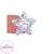 Aplique Estrela com Strass P- (2cm) - 4 unidades