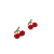 Aplique Cereja Mini Bordada ( 25mm ) - 2 Unidades na internet