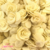Flor de Tecido Amarelo Candy 30mm - 5 Unidades