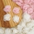 Aplique Flor Organza ( 4 cm ) - 2 Unidades