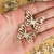 Aplique Borboleta Lonita Dourada Metalizada ( 3,5cm ) - 6 Unidades na internet