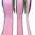 Fita ArtFitas PB Rosa com Borda Cinza (38mm/22mm/10mm) - 10 Metros
