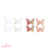 Aplique Borboleta Lonita Holográfico Com Base (4cm) -8 unidades - comprar online