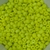 Pérola de Vidro Verde Neon (4mm) - 10g