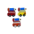Aplique Acrílico Escolar Ônibus Escolar (3,5cm) -Unidade