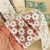 Fita Organza Flores Com Dourado Importada ( 38mm ) - Metro - loja online