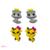 Apliques Animais Biscuit (3cm) - 4 Unidades - comprar online