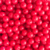 Pérola Leitosa Vermelha 8mm - 25g