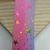 Fita Rosa e Lilás com Estrelas Metalizadas - 38mm - comprar online