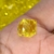 Pérola Quadrada Cristal Amarela (10mm) - 15g
