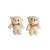 Urso de Pelúcia Com Gravatinha Marrom (8 cm ) - Unidade na internet