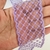 Imagem do Fita Organza Importada Renda Colmeia ( 50mm ) - Metro