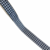 Fita Xadrez Porgresso Preta Cor 219 - Hexa Apliques e Fitas
