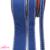 Fita Jeans Sinimbu Pesponto Branco Azul Marinho - 10 Metros