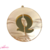 Letra Acrílica Para Chaveiro Pérolado Com Dourado ( 5cm) - Unidade - loja online
