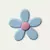 Aplique Flor Emborrachada Peapontada (3,5cm) - 2 Unidades - comprar online