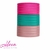 Kit Fita Cetim Sinimbu Pontilhada 2 -( 38mm)- 2 Metros cada cor